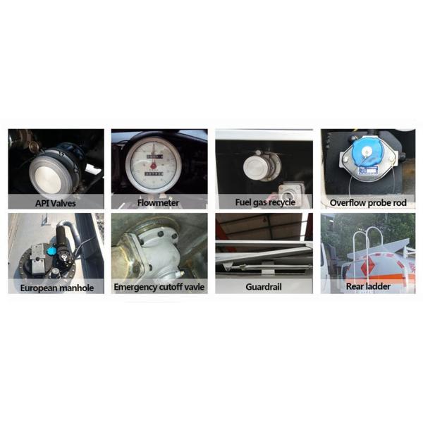 Camion de ravitaillement en carburant HOWO RHD avec distributeur et citerne