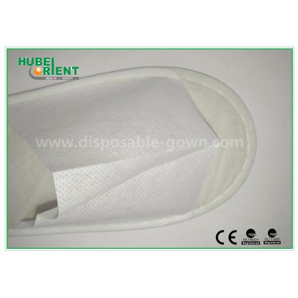 Белая устранимая тапочка гостиницы/закрыла палец ноги одна подошва ЕВА тапочки Нонвовен пользы времени