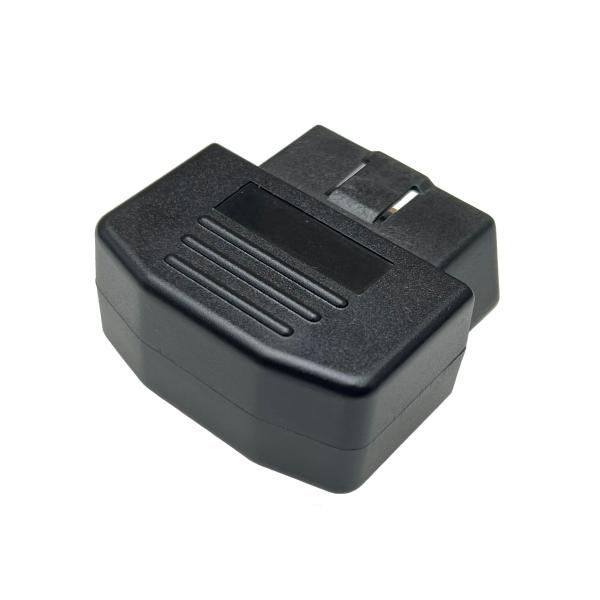 12V/24V AOT J1962 Plug OBD2 Case with 16Pin Male Connector for Small Size Black OBD Enclosure and GPS Diagonistic Tool