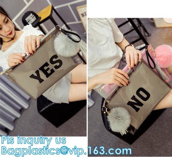 Slider Zipper PVC k Bag With Hanger Hook For Men's Vest, Slider Zipper Bags For Towel Washing Goods Packaging, zip