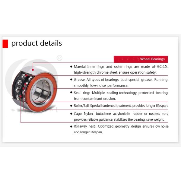 Automobile Wheel Hub Bearing DAC42840039 with Durable and Double Row Auto Bearing