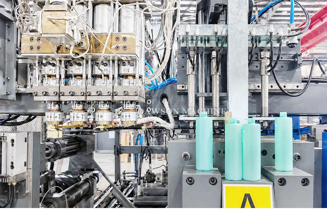 High Speed 4 Head Automatic Extrusion Blow Molding Machine for Plastic Bottle Making