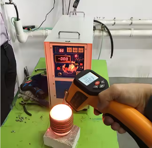 Portable High Frequency Induction Heating Machine Small Metal Decoration