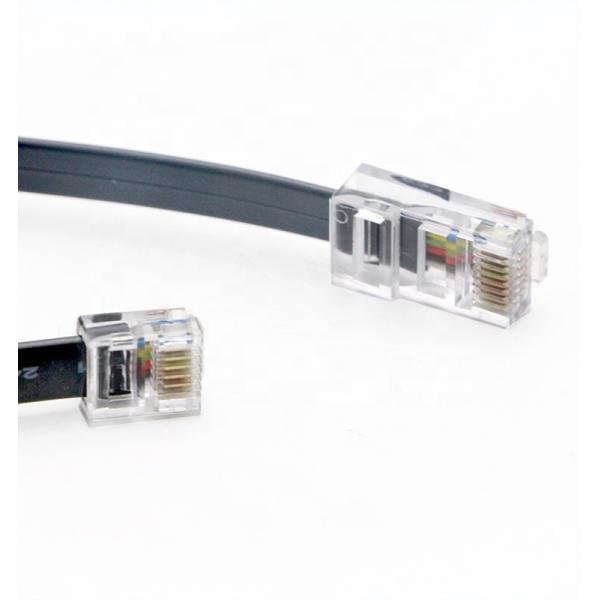 カスタム PIN接続 RJ45 8P8C から RJ11 6P4C 電話 ADSL モデム ワンケーブル