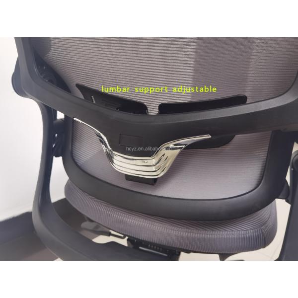 Ergonomic High Back Swivel Chair With Footrest Waterproof Easy Maintenance