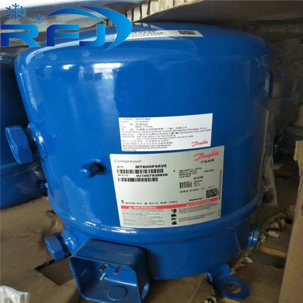 74mm Discharge Hermetic Reciprocating Compressor Zeotropic MTZ64HM4CVE MTZ64-4VM