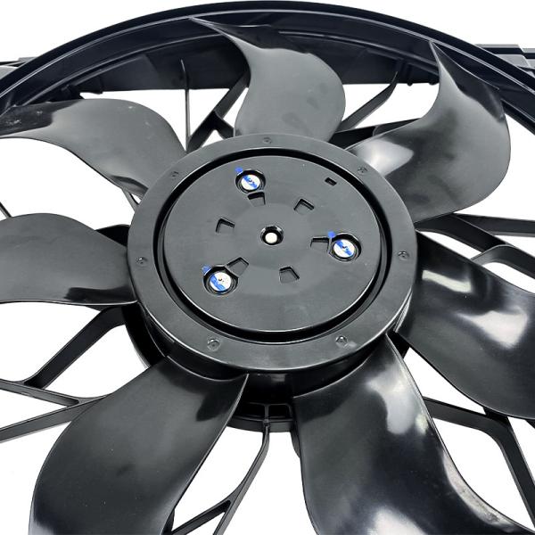 Motor de ventilador de arrefecimento elétrico automático de 12 V com fusível incorporado para segurança do veículo