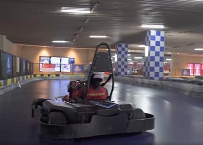 kart de competência dos kart 1280*880*400mm do quarto do entretenimento 600W pro