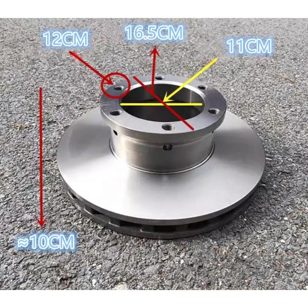 HT250/G3000/G3500 Front Brake Discs for JAC Foton SAIC and Other Heavy-Duty Vehicles