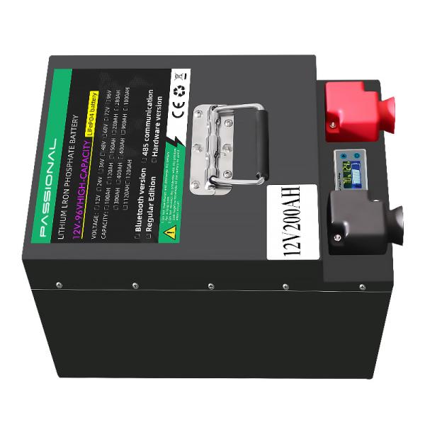 Rechargeable LFP Residential Solar Panel Battery Lithium 12v 200ah