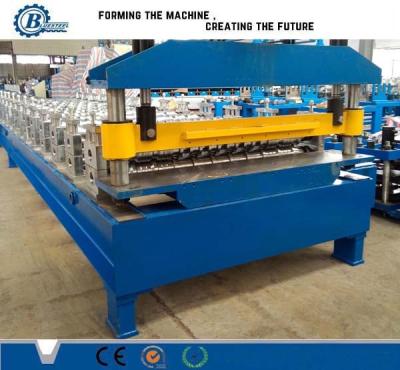Shopping Malls Automatic Metal Roof Panel Machine Speed 10 - 15m / Min