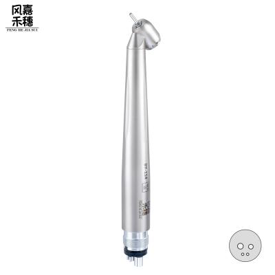 Dental High Speed 45 Degree Surgical Handpiece Sus304 4 Points Spray Backflow Prevent