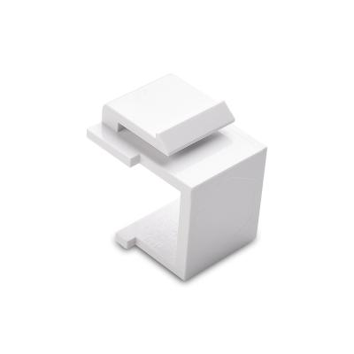 Inserções trapezoides vazias de Rj45 Jack para Wallplate/branco painel de remendo