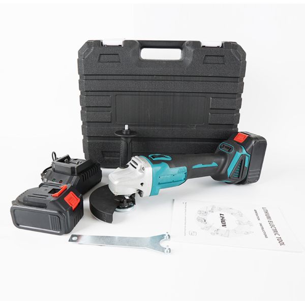 High Performance Rechargeable Brushless Electric Angle Grinder for DIY and Industrial Use