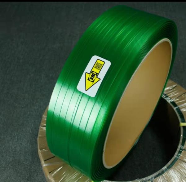 Polyester Strapping Plastic Packing Belt Steel Green embossing PET Hand Belt 9-32mm