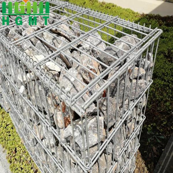 Прочный Pvc ячеистой сети 1.8mx0.5mx2m Gabion нержавеющей стали покрыл