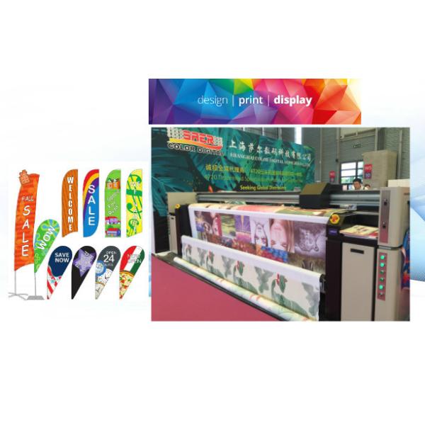 rollo 1440dpi para rodar la impresora de la bandera de la materia textil