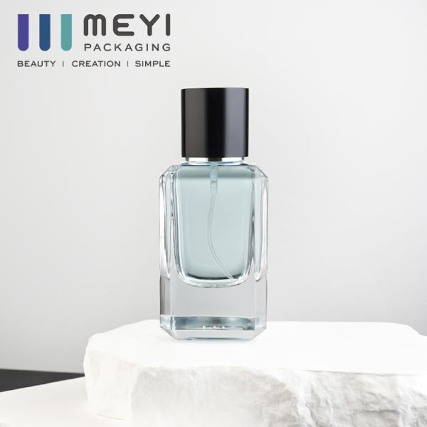 30ml Gold Serum Mist Spray Bottle with Pump Glass Screen Printing for Perfume and Cosmetics