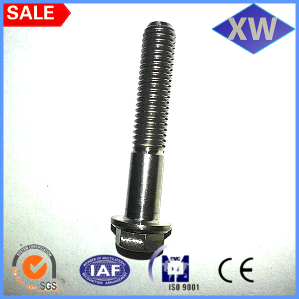 Industry use titanium flange head bolt size M8*50 for sale