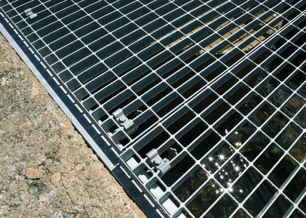 Flooring Steel Grating Clips Type A B C Optional Hot Dip Galvanized Surface