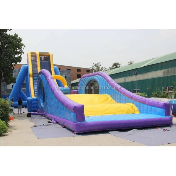 Large Inflatable Drop Kick Slide for Adults PVC Material Personalized Selection