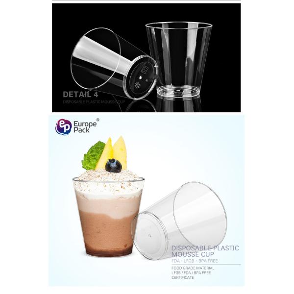 Alibaba best selling disposable clear ps airline plastic cup