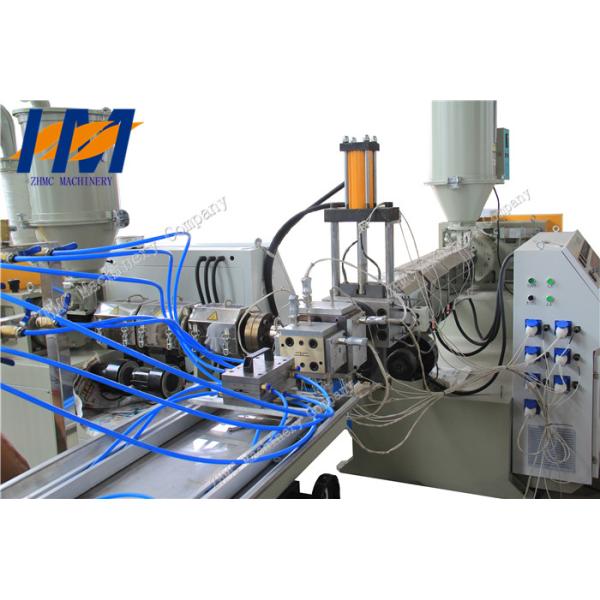 Hollow Grid Profile Extrusion Equipment High Intensity For PC Sunshine Sheet