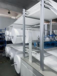 Outer Trapezoidal Air Filter Bag Machine Automatic One Line From Raw Material To
