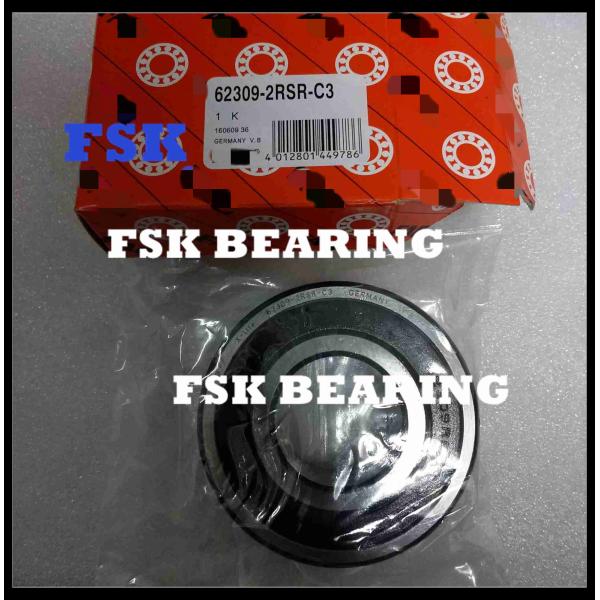 Thick Walled 62309 2RSR C3 Single Row Deep Groove Ball Bearing 45 × 100 × 36 mm