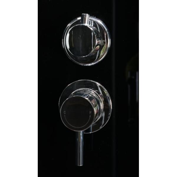 Квадратные белые кабины ливня угла подноса ABS аттестация SGS CE 900 x 900