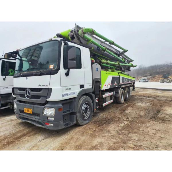 34870kgs Used Heavy Equipment for Ready Mix Zoomlion56 Meter Concrete Pump Truck