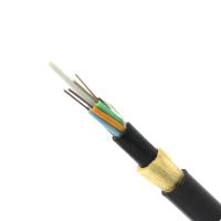 Cable de fibra óptica ADSS de modo único 24 48 72 96 144 Core Outdoor Single PE Jacket
