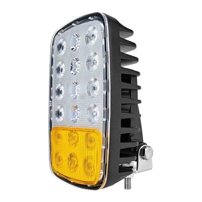 12v LED Lumières de travail étanches IP67 Tourner le signal LED Lumière de travail Adapté pour le tracteur élévateur à fourche