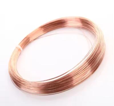 0.25mm Enamel Coated Wire Red Copper Wire Brass Wire For Wire Cutting Machinery