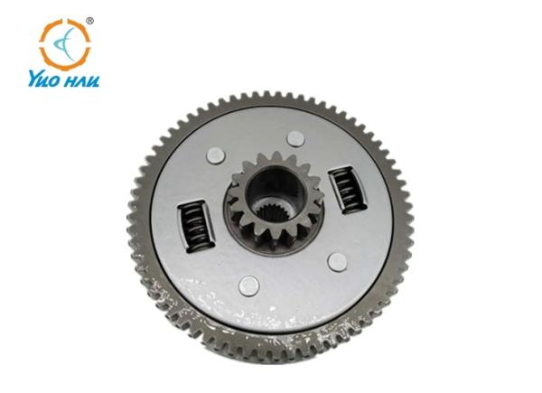 Honda NXR150  Motorcycle Clutch Housing 67 Teeth / Motorcycle Clutch Cover ADC12 Silver