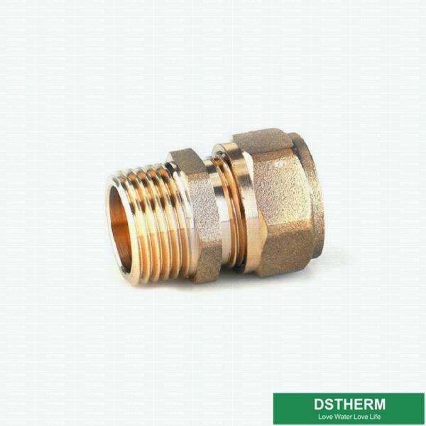 O redutor de bronze dos encaixes de CW617N PEX rosqueou os encaixes de Pex do acoplamento