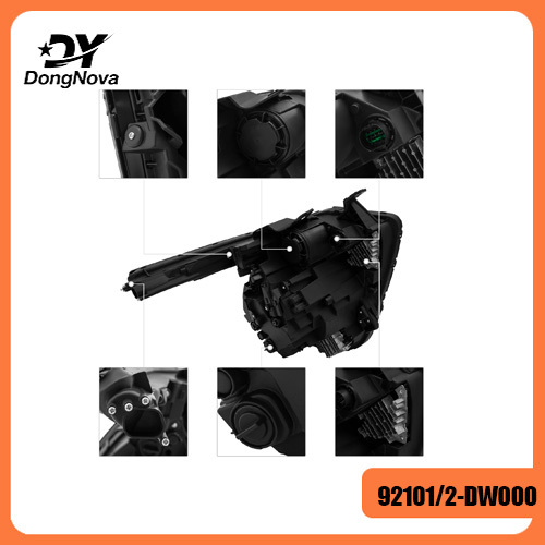 92101-DW000 92102-DW000 LED Headlight Assembly For  Kia Sportage 2022-2024