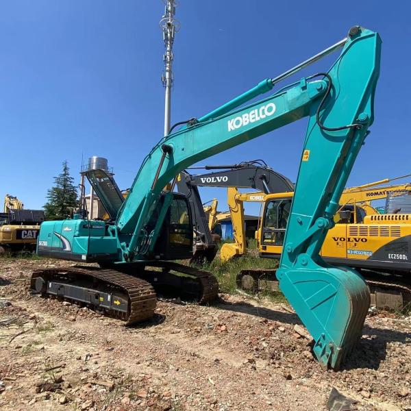 Used Kobelco SK200 Excavator Advanced Technology for Energy Saving and Easy Operation