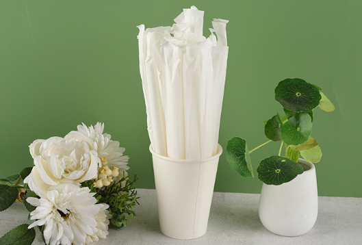 Custom Large Eco Friendly Straws 190mm Length 6mm Diameter For Thick Beverages