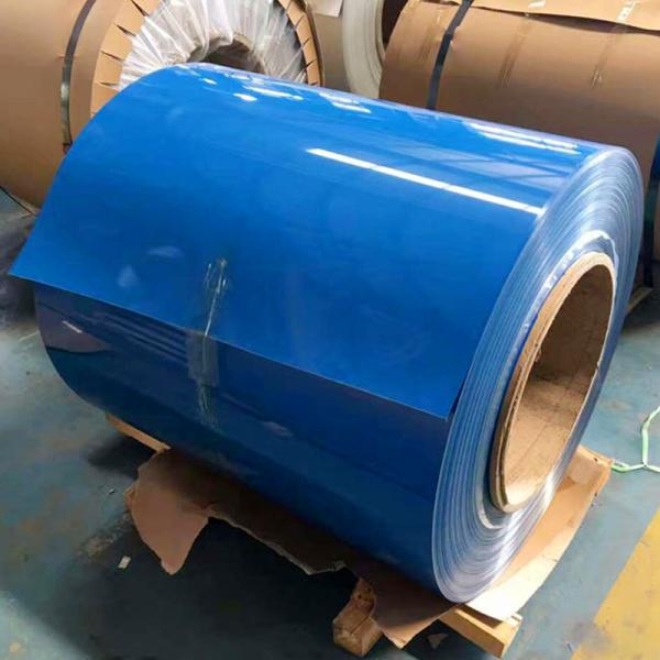 OEM ODM Color Coated Aluminum Coil Anti Fade Long Lifespan Custom Coating For Construction Decoration