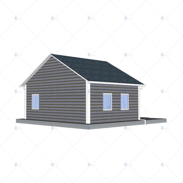 Heya-2B01-B China 2 room sandwich panel house ready made prefabricated accommodation supplier