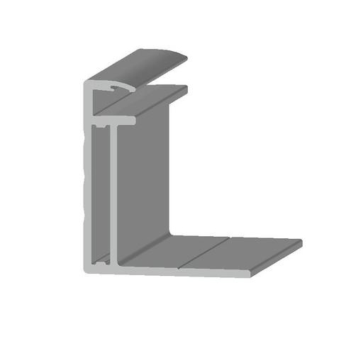 Customized Solar Panel Mounting System 5.0mm Aluminium Railing Profiles