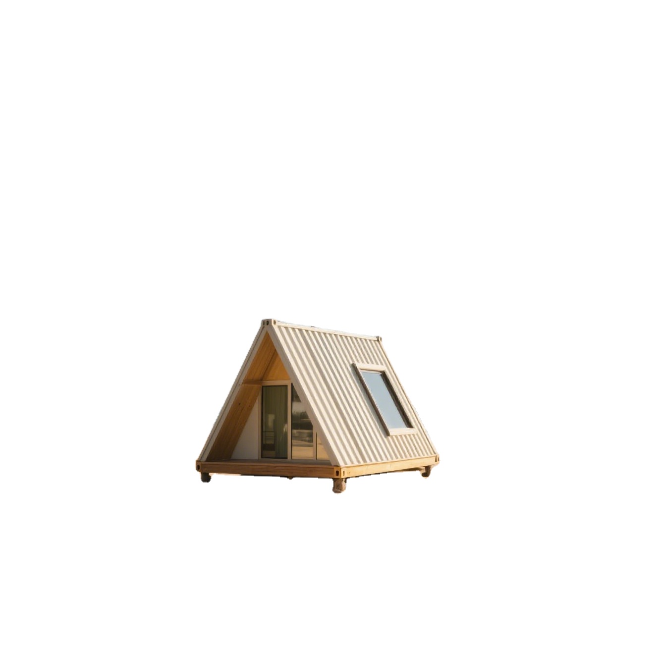 Australian Standard Luxury 2 Bedroom Villa Office Mobile Home Waterproof Soundproof Wooden Houses for Apartment Use