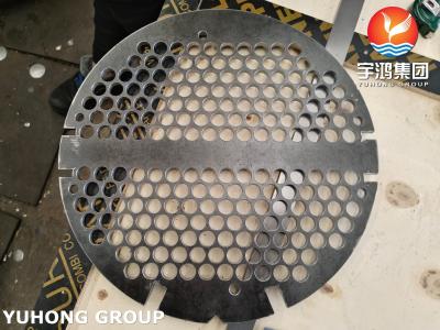 ASME SA36 Carbon Steel Plate Baffle For Tube Bundle Or Heat Exchanger