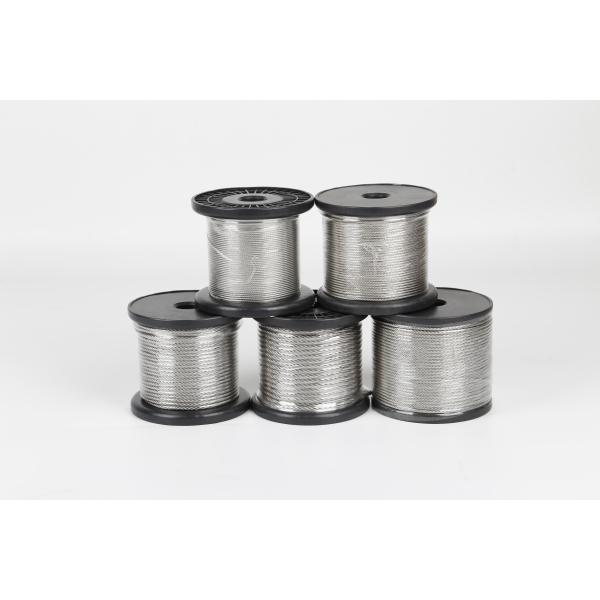 Industry Steel Wire Rope Cable Nonmagnetic Rope 1*7 0.3mm