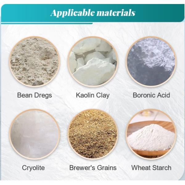 Вращаясь воздушный поток машины вакуумной скоростной сушилки закрутки испарения для химической промышленности