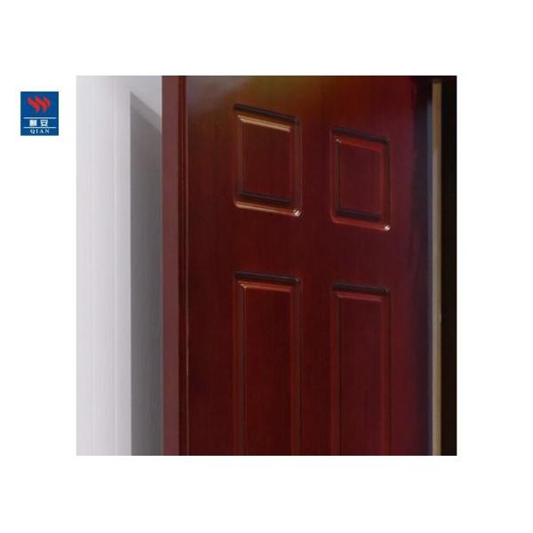 Double MDF Laminated Fire Rated Interior Fireproof Fire Wooden Door Manufacturer