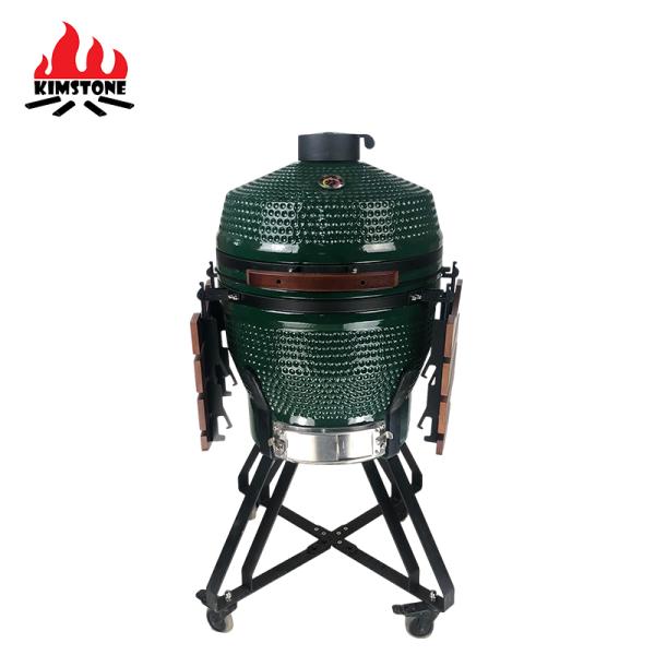 KIMSTONE Kamado Barbecue 21 Inch De Table for Garden Stone Tandoor Komoto Grill Parrilla weber Rvs Gift