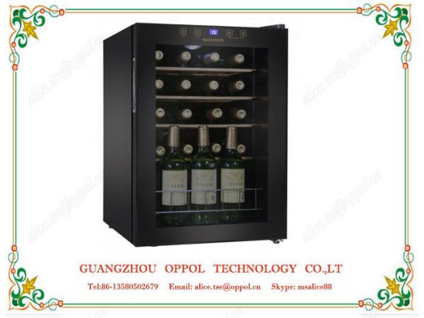 OP-404 Wine Showcase Retail Store Wine Display Cooled Freezer