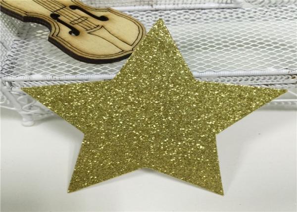 300gsm Glitter Paper Glitter Banner Letters 3 Tall Star For Party Decoration Banner